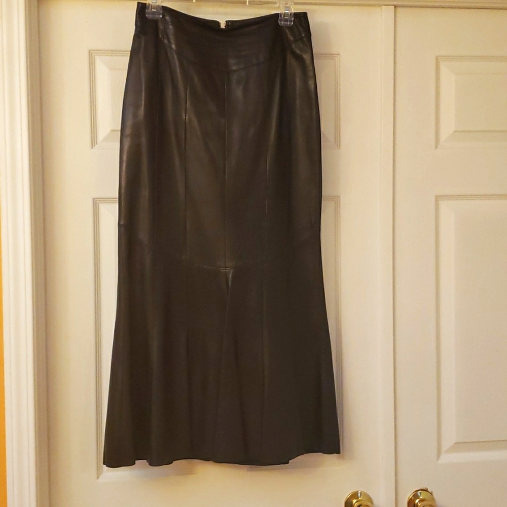 Danier flared maxi skirt